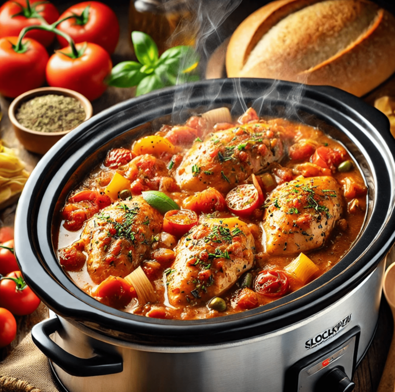 Crockpot Italian Chicken